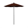 California Umbrella Venture 7.5' Bronze Market Umbrella in Brick