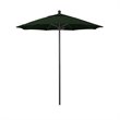 California Umbrella Venture 7.5' Bronze Market Umbrella in Green