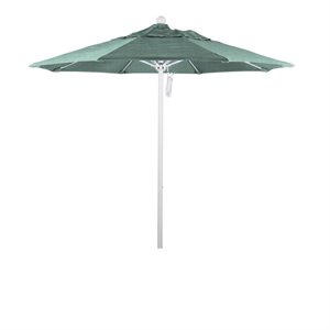 7.5' white market umbrella