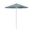 California Umbrella Venture 7.5' White Market Umbrella in Seaside