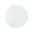 California Umbrella Venture 7.5' White Market Umbrella in White