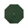 California Umbrella Venture 7.5' White Market Umbrella in Green