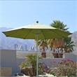 California Umbrella Venture 9' Silver Market Umbrella in Natural