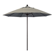 California Umbrella Venture 9' Bronze Market Umbrella in Dove