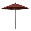 California Umbrella Venture 9' Bronze Market Umbrella in Henna