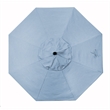 California Umbrella Venture 9' Bronze Market Umbrella in Air Blue