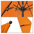California Umbrella Venture 9' Bronze Market Umbrella in Tuscan