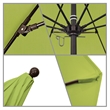 California Umbrella Venture 9' Bronze Market Umbrella in Macaw