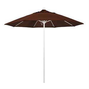 9' white market umbrella