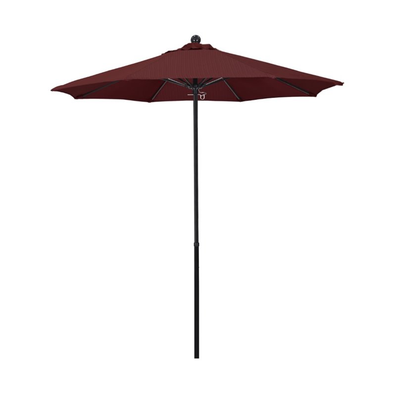 California Umbrella Oceanside 7.5' Black Market Umbrella in Adobe