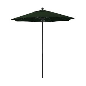 California Umbrella Oceanside 7.5' Black Market Umbrella in Green