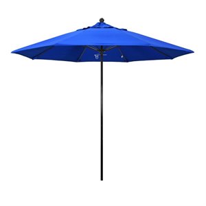 9' black complete market umbrella