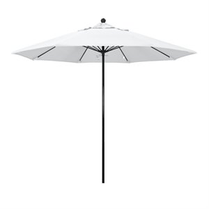 9' black complete market umbrella