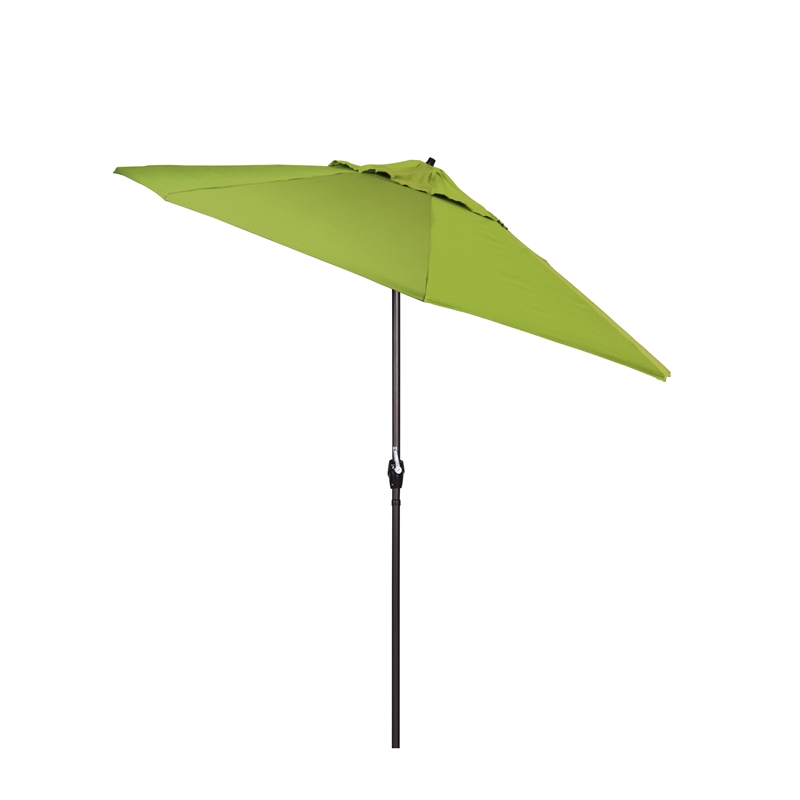 California Umbrella 9' Casa Tilt Crank Lift Patio Umbrella in Macaw