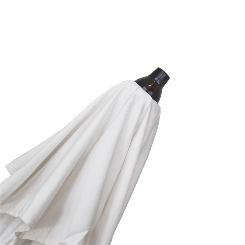 California Umbrella 9' Casa Series Patio Umbrella With Bronze Aluminum Pole Aluminum Ribs Auto Tilt Crank Lift With Olefin Lemon Fabric