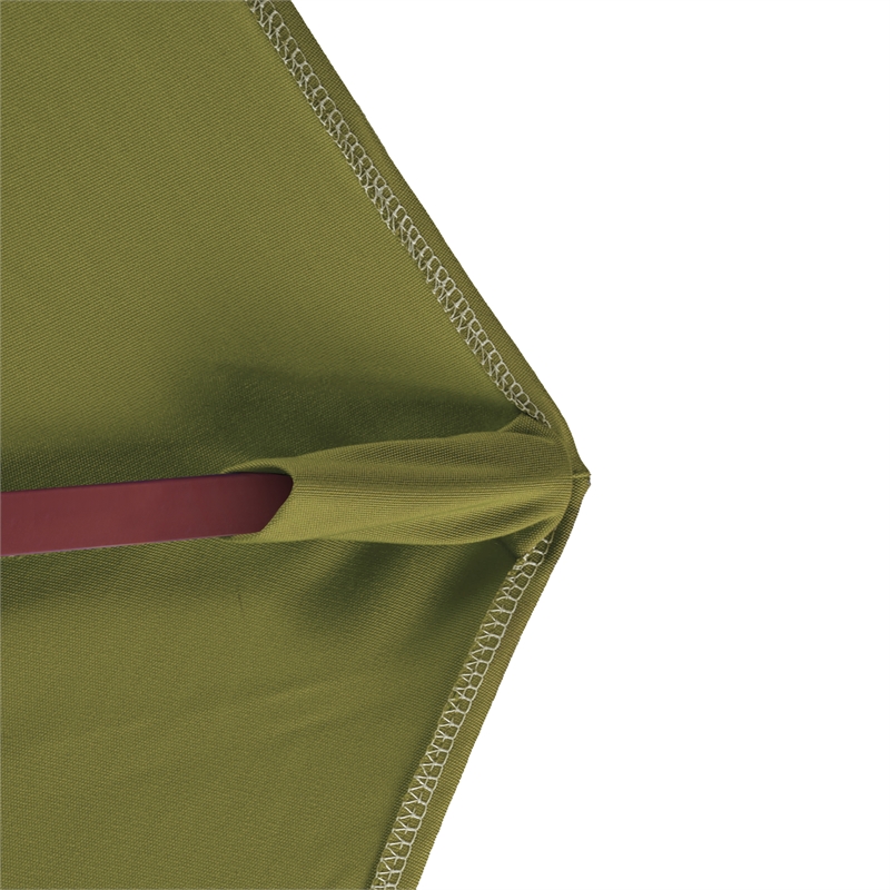 California Umbrella 9' Wood Pole Hardwood Ribs Push Lift in Spectrum Cilantro