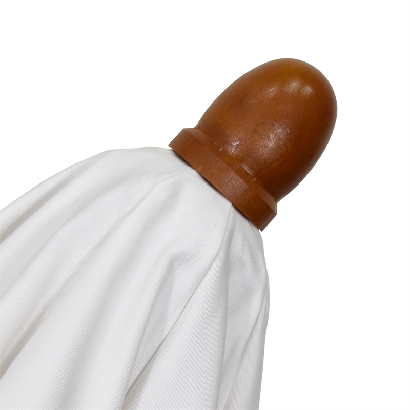 California Umbrella 9' Grove Series Patio Umbrella With Wood Pole Hardwood Ribs  Push Lift With Sunbrella 1A Spectrum Indigo Fabric