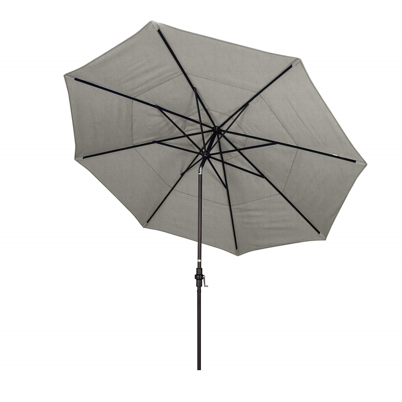 California Umbrella 11' Patio Umbrella in Spectrum Dove