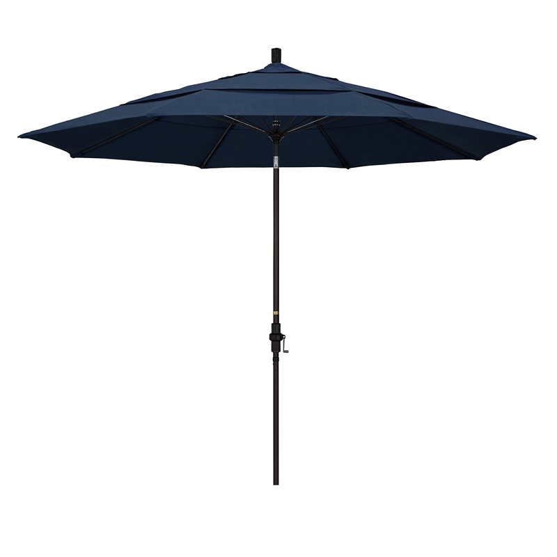 California Umbrella 11' Patio Umbrella in Spectrum Indigo