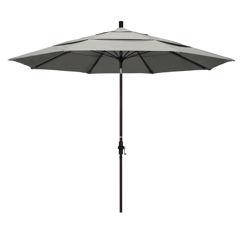 California Umbrella 11' Patio Umbrella in Granite
