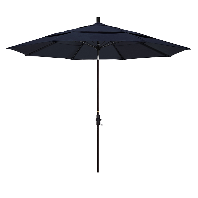 California Umbrella 11' Patio Umbrella in Navy