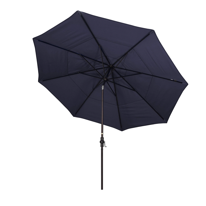 California Umbrella 11' Patio Umbrella in Navy