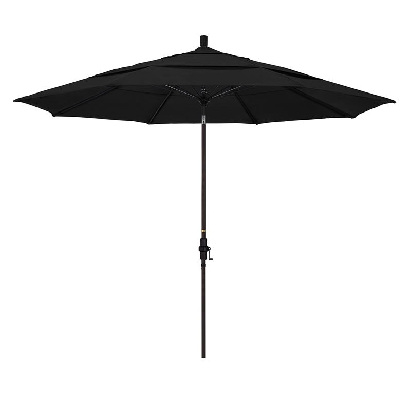 California Umbrella 11' Patio Umbrella in Heather Beige