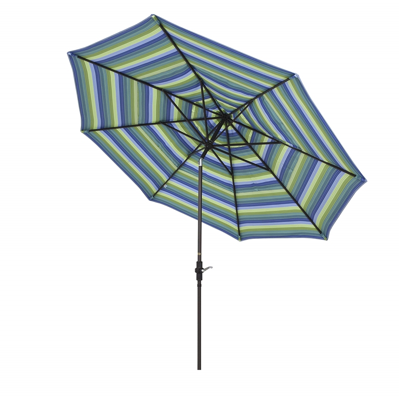 California Umbrella 11' Patio Umbrella in Seville Seaside