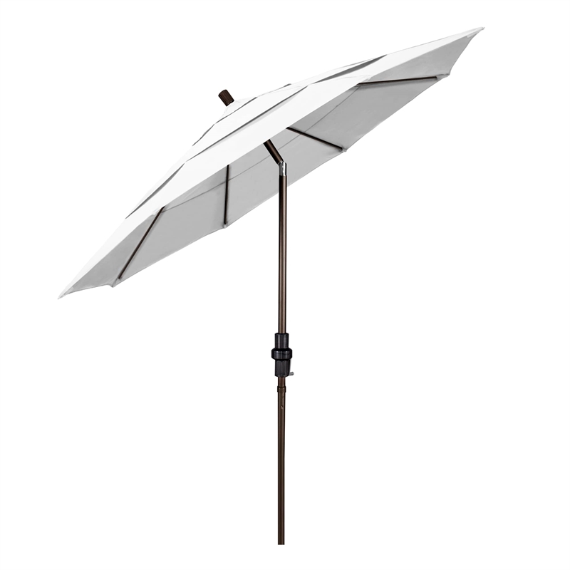 California Umbrella 11' Patio Umbrella in White