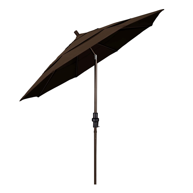 California Umbrella 11' Patio Umbrella in Mocha