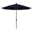 California Umbrella 11' Patio Umbrella in Navy Blue