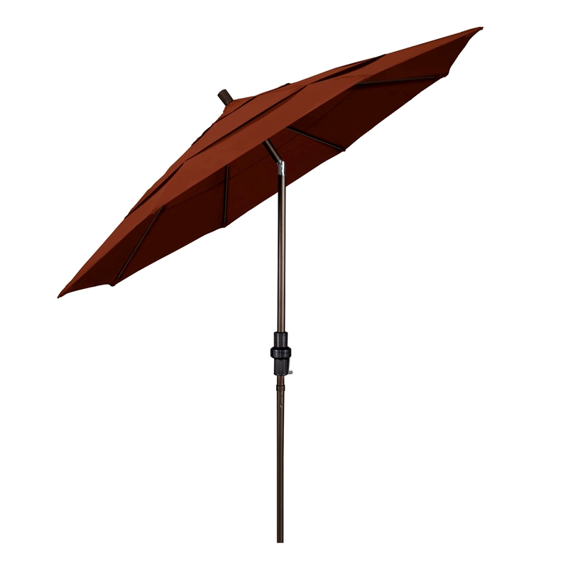 California Umbrella 11' Patio Umbrella in Brick