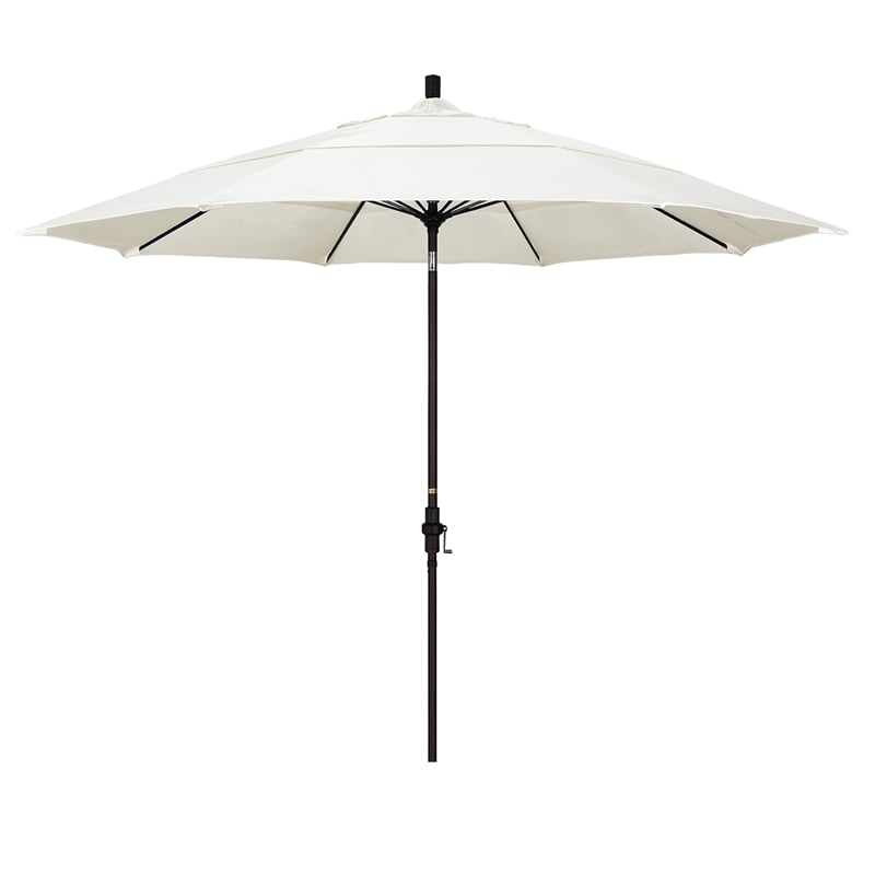 California Umbrella 11' Patio Umbrella in Canvas