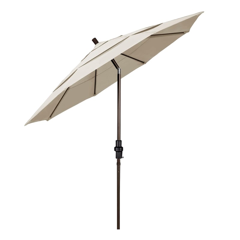 California Umbrella 11' Patio Umbrella in Canvas