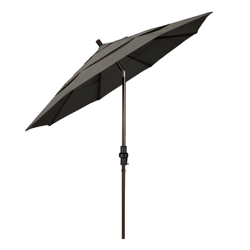 California Umbrella 11' Patio Umbrella in Taupe