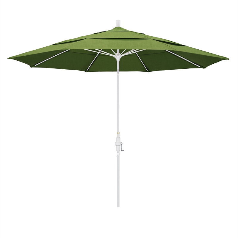 California Umbrella 11' Patio Umbrella in Spectrum Cilantro