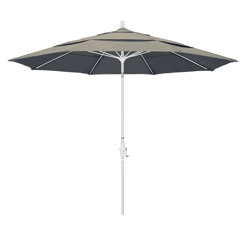 California Umbrella 11' Patio Umbrella in Spectrum Dove