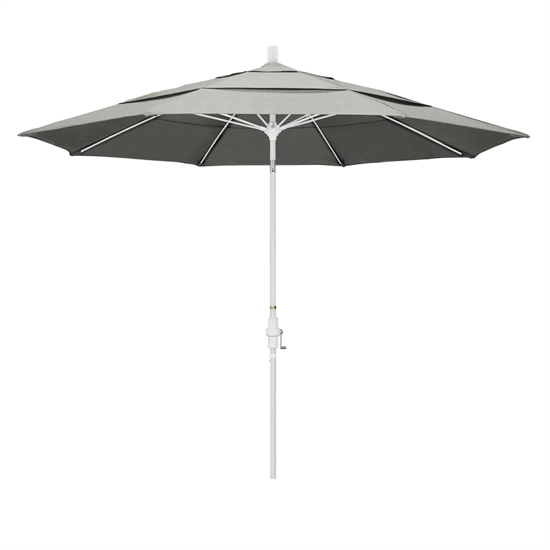 California Umbrella 11' Patio Umbrella in Granite
