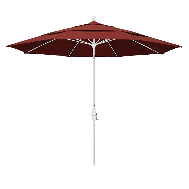 California Umbrella 11' Patio Umbrella in Henna