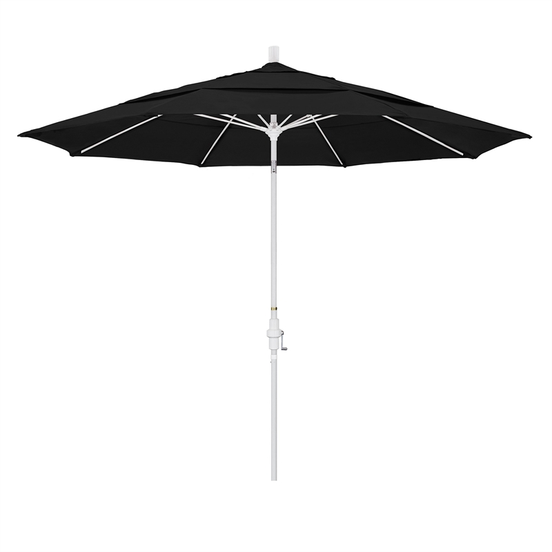 California Umbrella 11' Patio Umbrella in Black