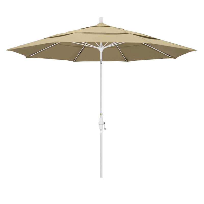 California Umbrella 11' Patio Umbrella in Antique Beige