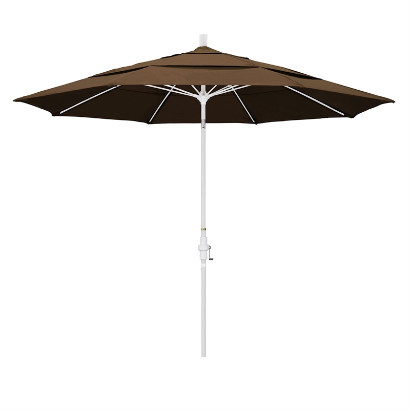 California Umbrella 11' Patio Umbrella in Cocoa
