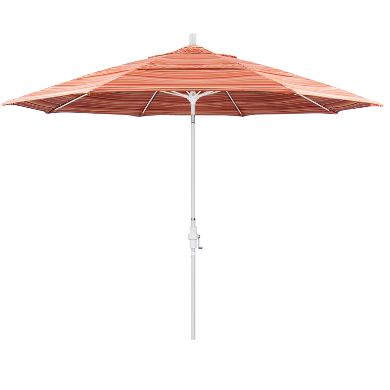 California Umbrella 11' Patio Umbrella in Dolce Mango
