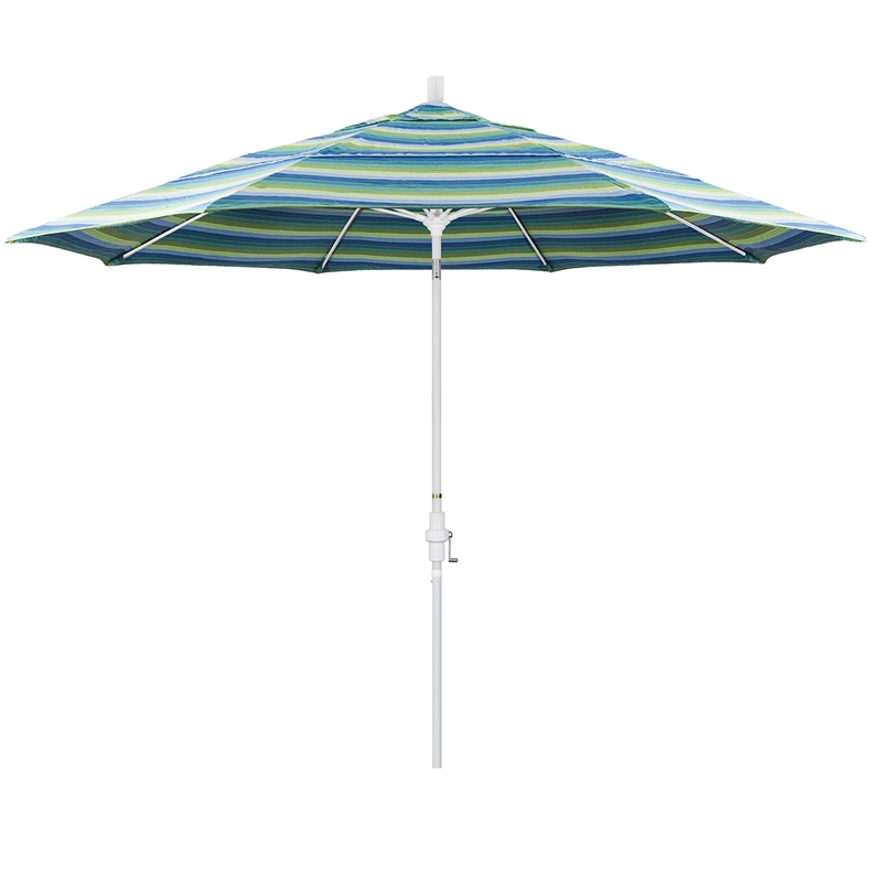 California Umbrella 11' Patio Umbrella in Seville Seaside