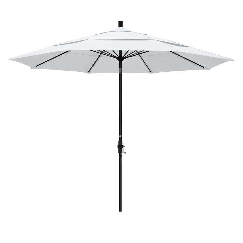 California Umbrella 11' Patio Umbrella in White