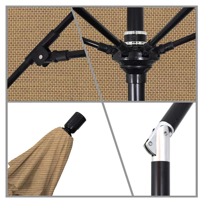 California Umbrella 11' Patio Umbrella in Straw