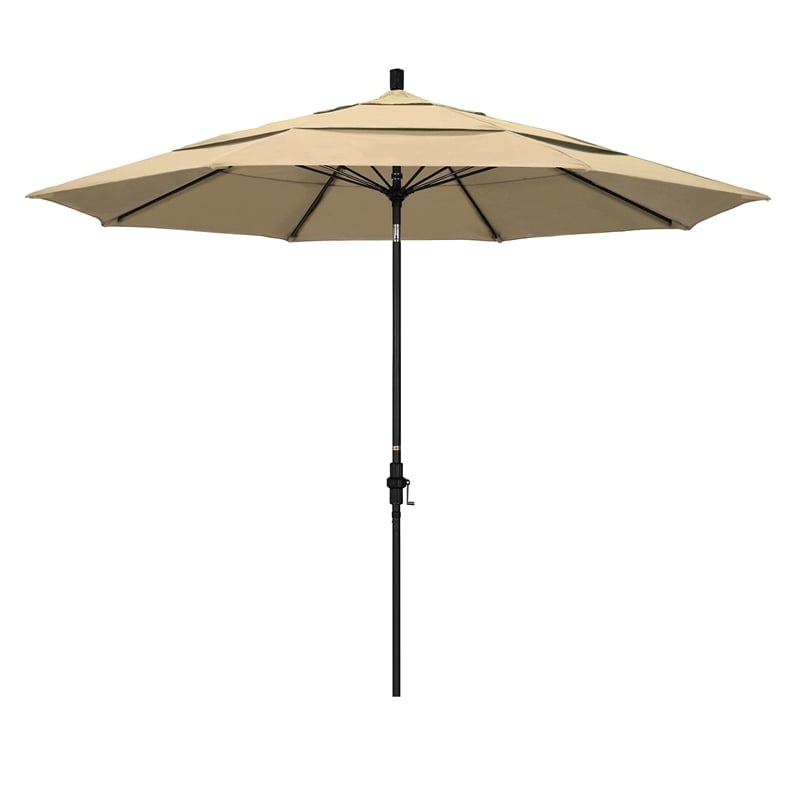 California Umbrella 11' Patio Umbrella in Terrace Sequoia
