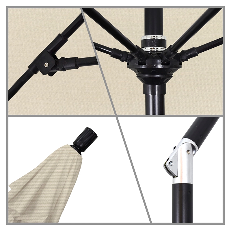 California Umbrella 11' Patio Umbrella in Terrace Fern