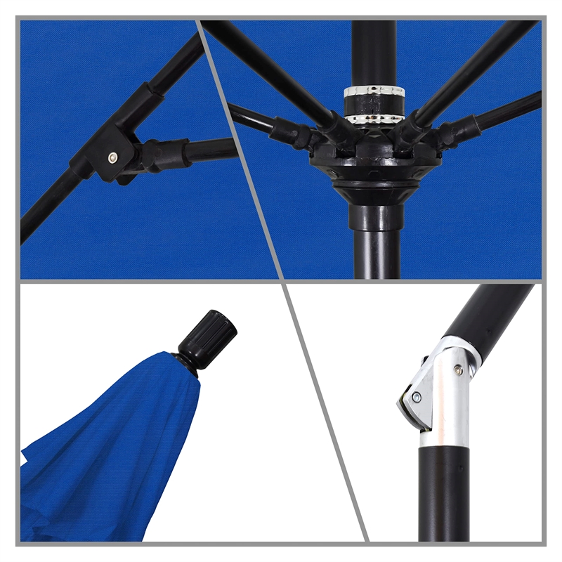 California Umbrella 11' Patio Umbrella in Pacific Blue