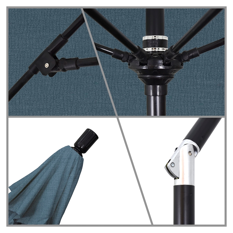 California Umbrella 11' Patio Umbrella in Sapphire